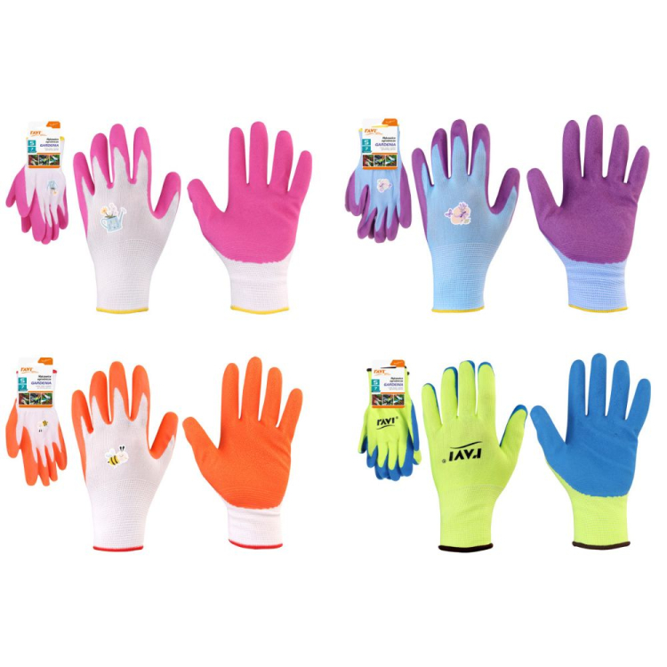 Rękawice ogrodnicze GARDENIA rozmiar S RAVI